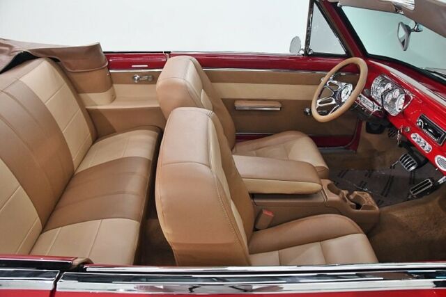 1962 Red Chevrolet Nova Convertible