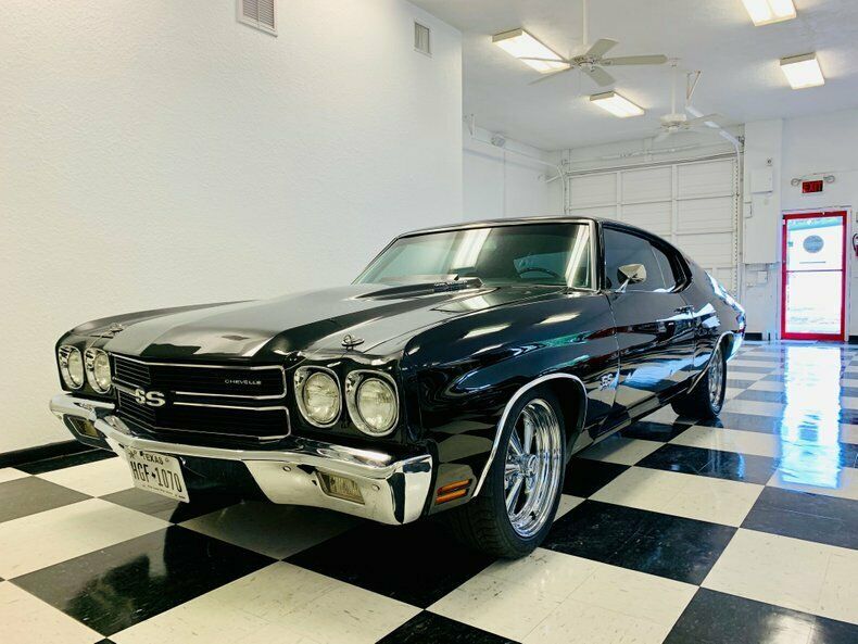 1970 Black Chevrolet Chevelle Coupe