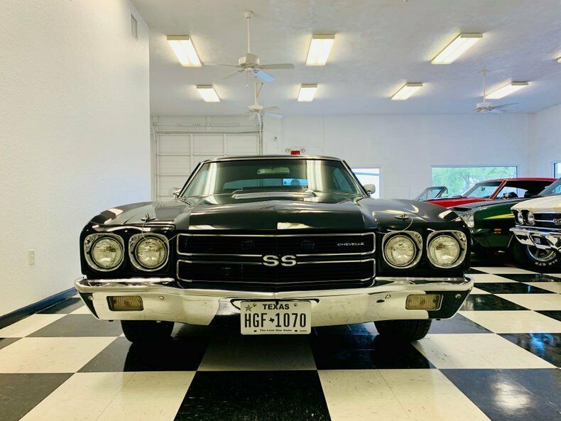 1970 Black Chevrolet Chevelle Coupe