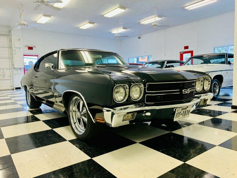 1970 Black Chevrolet Chevelle Coupe