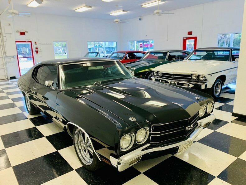 1970 Black Chevrolet Chevelle Coupe