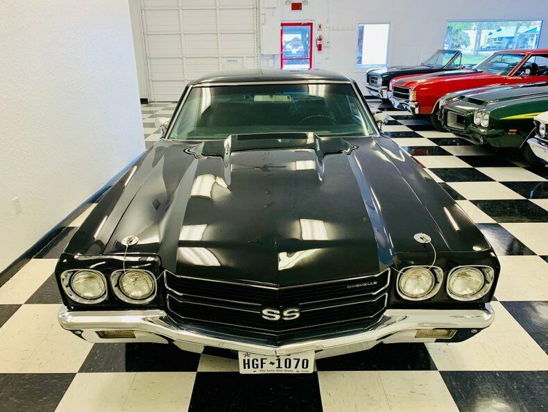 1970 Black Chevrolet Chevelle Coupe