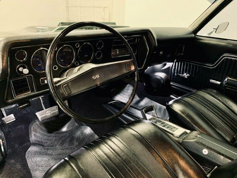 1970 Black Chevrolet Chevelle Coupe