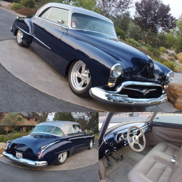 1950 Blue Oldsmobile Eighty-Eight Hardtop Coupe