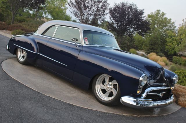 1950 Blue Oldsmobile Eighty-Eight Hardtop Coupe