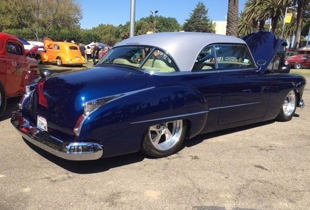 1950 Blue Oldsmobile Eighty-Eight Hardtop Coupe