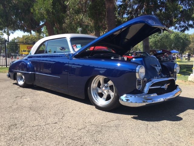 1950 Blue Oldsmobile Eighty-Eight Hardtop Coupe