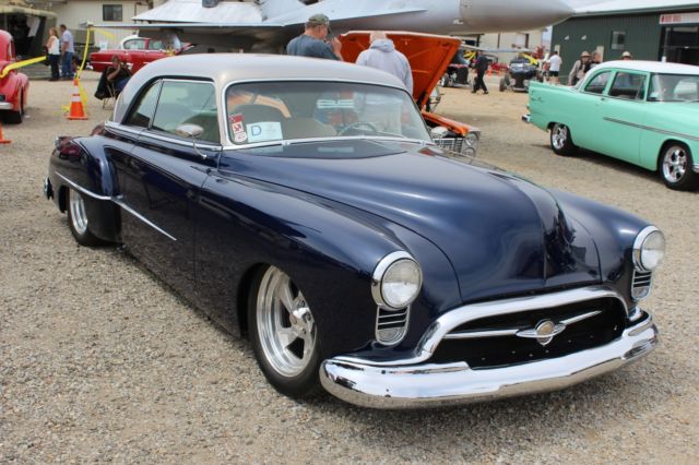 1950 Blue Oldsmobile Eighty-Eight Hardtop Coupe