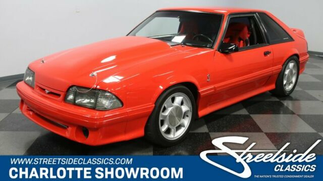 1993 Red Ford Mustang Coupe