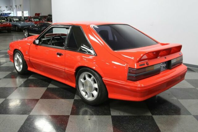 1993 Red Ford Mustang Coupe