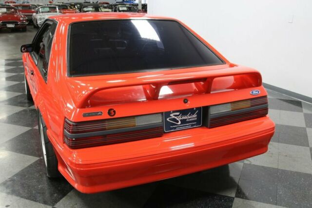 1993 Red Ford Mustang Coupe