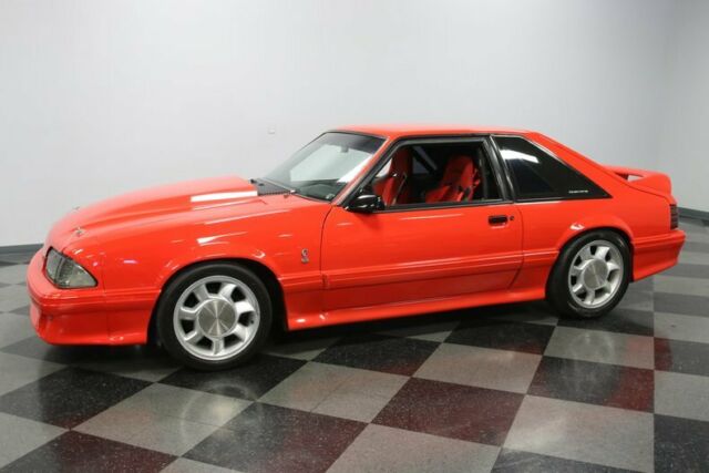 1993 Red Ford Mustang Coupe