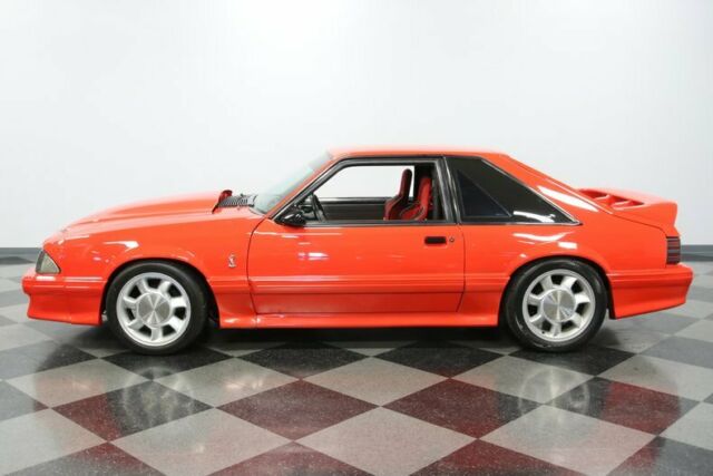 1993 Red Ford Mustang Coupe