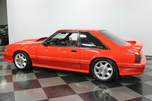 1993 Red Ford Mustang Coupe