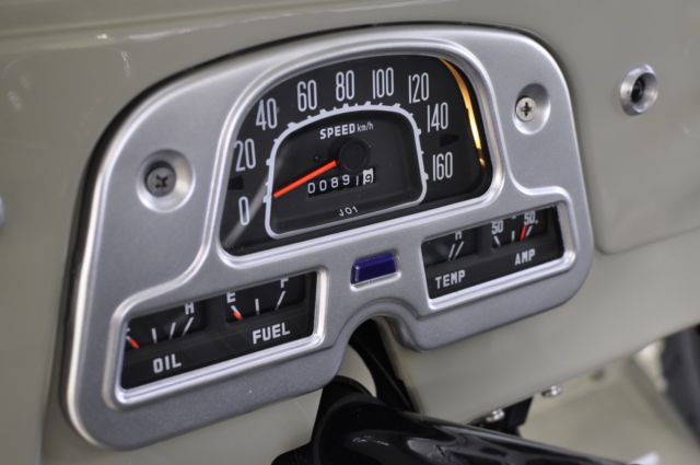 1972 Tan Toyota Land Cruiser Pickup