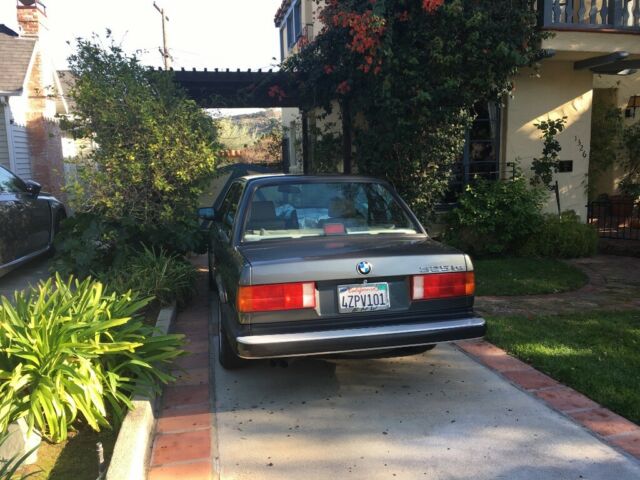 1987 Gray BMW 3-Series Coupe
