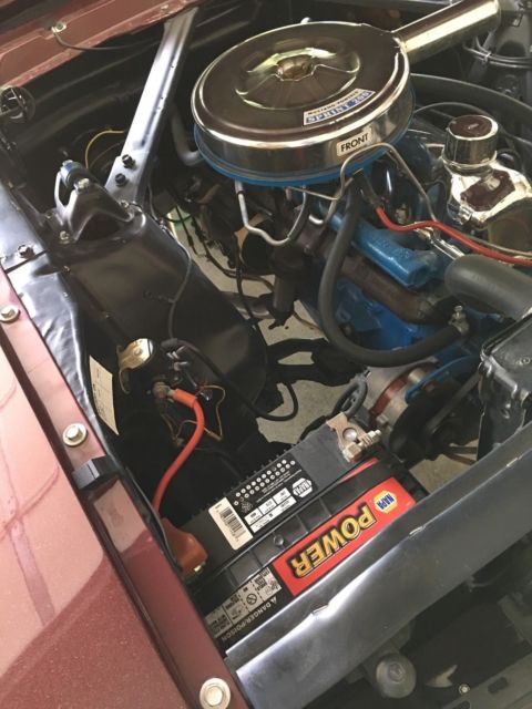 1966 Burgundy Ford Mustang Coupe