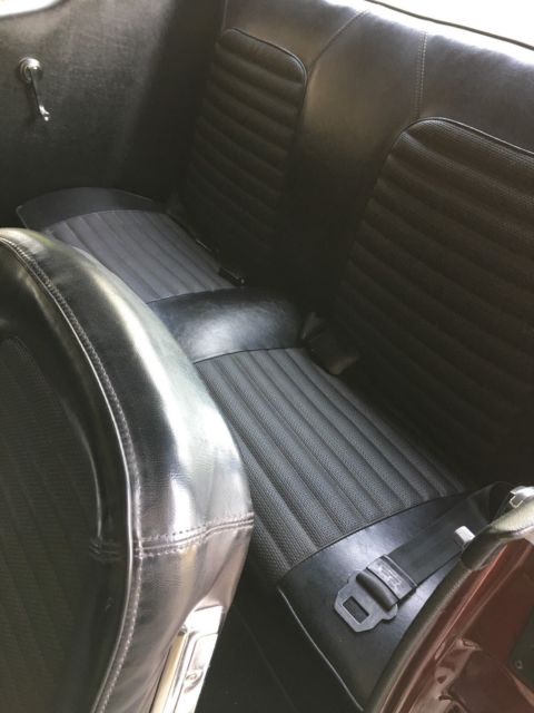 1966 Burgundy Ford Mustang Coupe