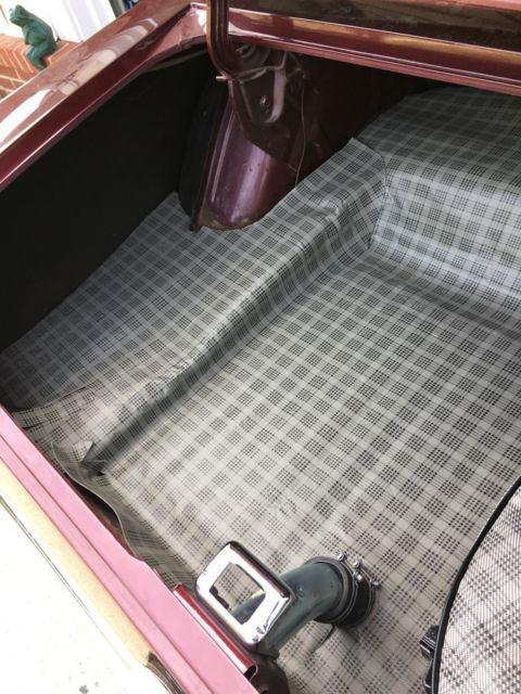 1966 Burgundy Ford Mustang Coupe