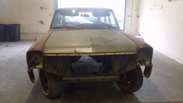 1967 Red Chevrolet Nova Wagon