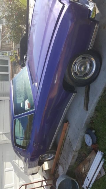 1970 Purple Chevrolet Monte Carlo Coupe
