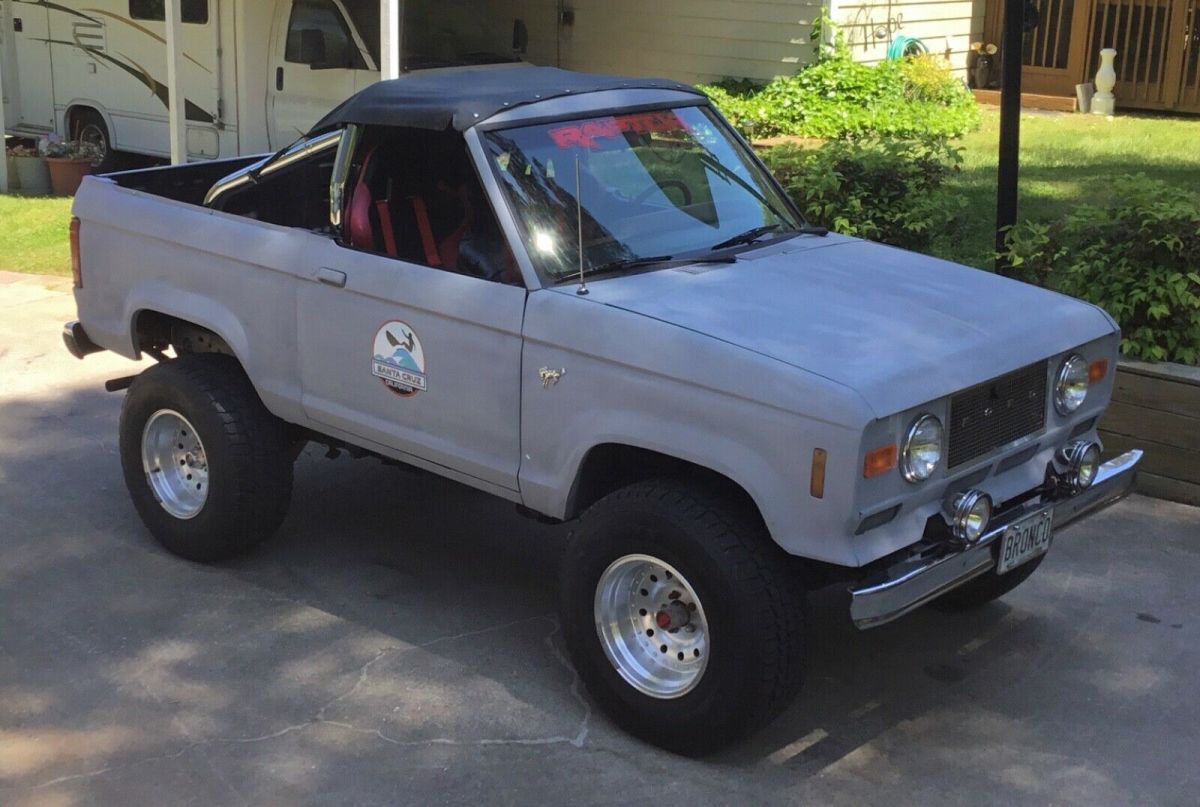 1987 Gray Ford Bronco II