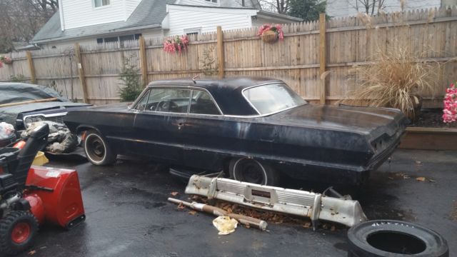 1963 Dark blue Chevrolet Impala 2door hardtop