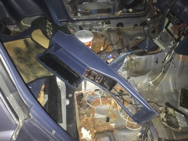 1984 Blue Nissan 300ZX Coupe