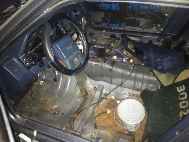 1984 Blue Nissan 300ZX Coupe