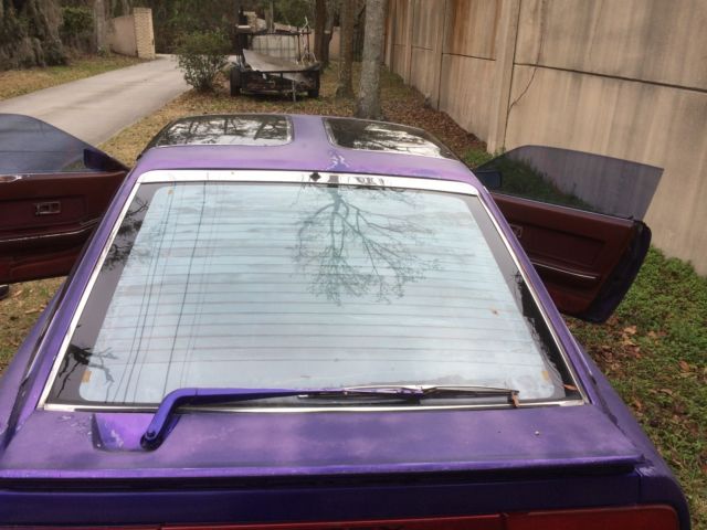 1986 Purple Nissan 300ZX