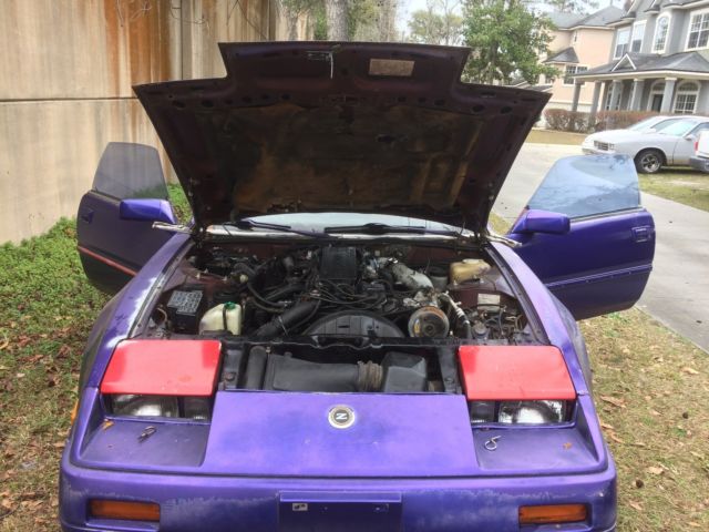 1986 Purple Nissan 300ZX