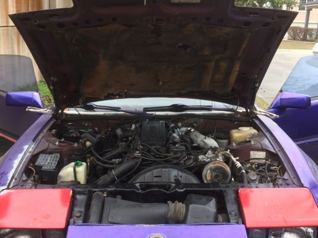 1986 Purple Nissan 300ZX
