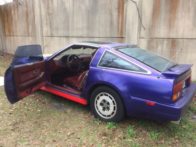 1986 Purple Nissan 300ZX