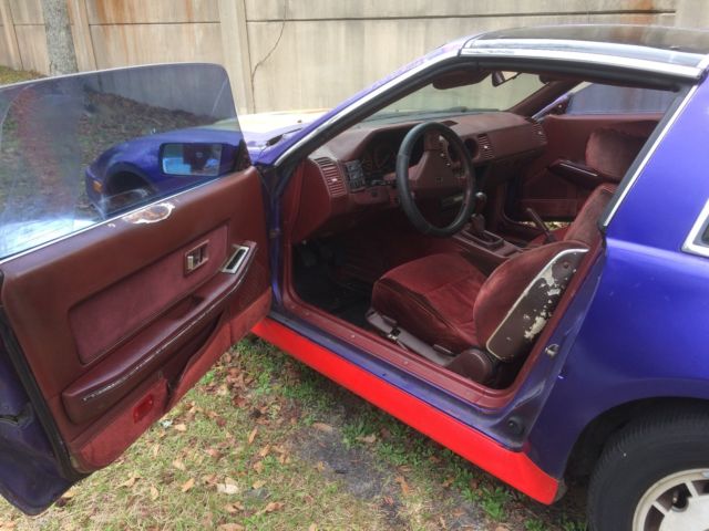 1986 Purple Nissan 300ZX