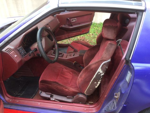 1986 Purple Nissan 300ZX