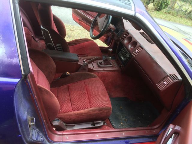 1986 Purple Nissan 300ZX