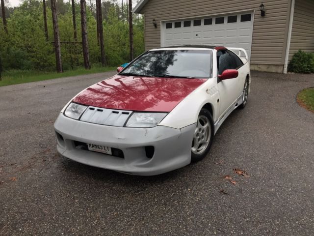 1993 White Nissan 300ZX Coupe