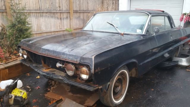 1963 Dark blue Chevrolet Impala 2door hardtop
