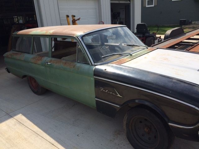 1961 GREEN Ford Falcon WAGON