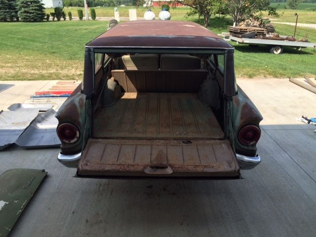 1961 GREEN Ford Falcon WAGON