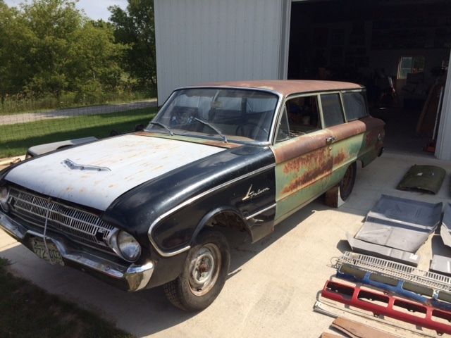 1961 GREEN Ford Falcon WAGON