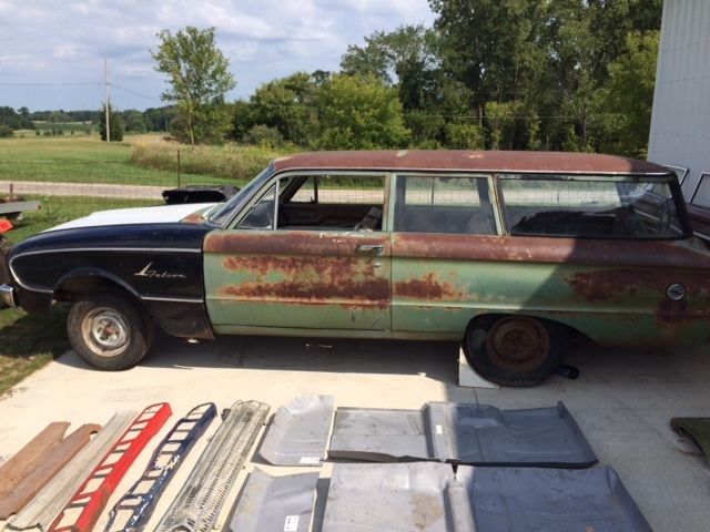 1961 GREEN Ford Falcon WAGON