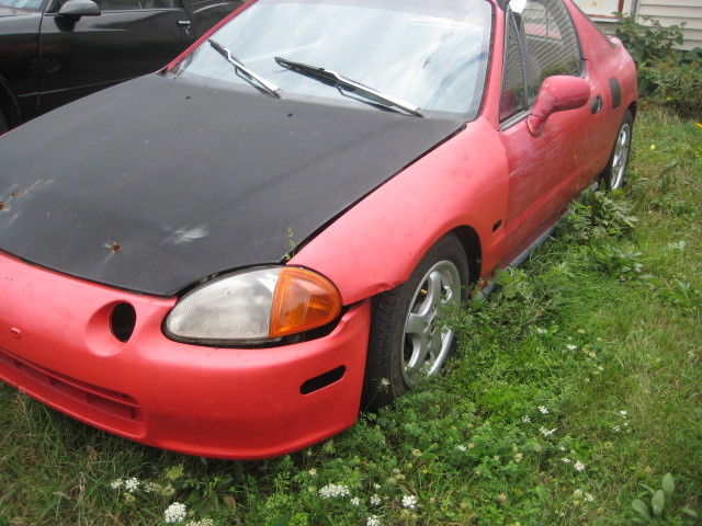 1994 Red Honda Del Sol