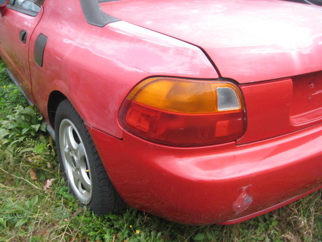 1994 Red Honda Del Sol