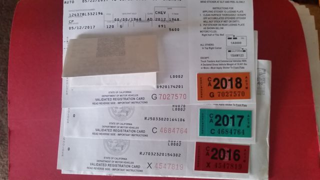 1968 White / Orange Chevrolet Camaro Coupe