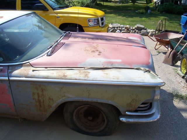 1959 Red Buick LeSabre 2 door coupe