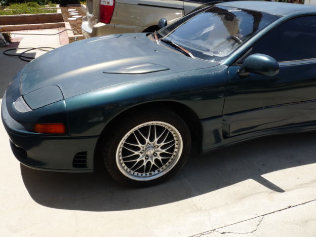 1993 Green Mitsubishi 3000GT