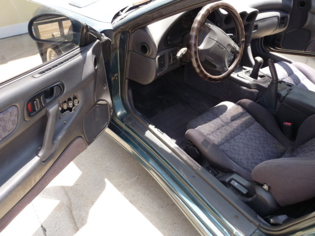 1993 Green Mitsubishi 3000GT