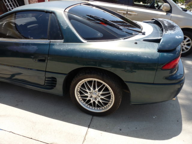 1993 Green Mitsubishi 3000GT