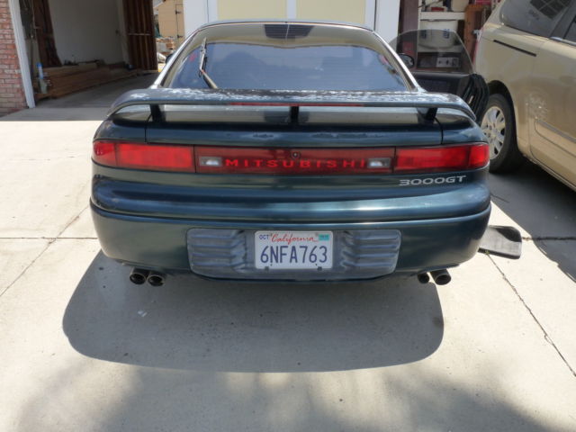 1993 Green Mitsubishi 3000GT